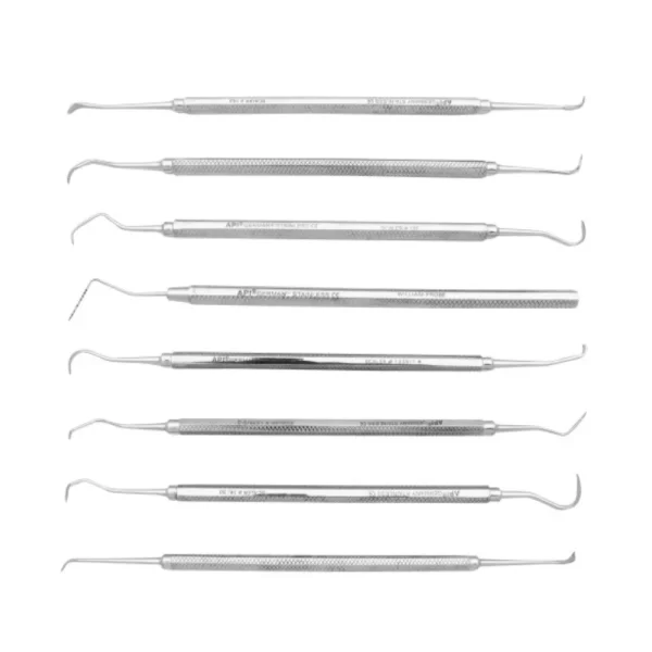 API Perio Scalers Kit of 8 - Image 2